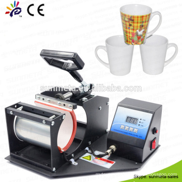 Mug printer Plate Type and Heat Press Machine Type conical mug press